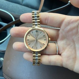 Kate Spade stainless steel two tone watch in excellent condition